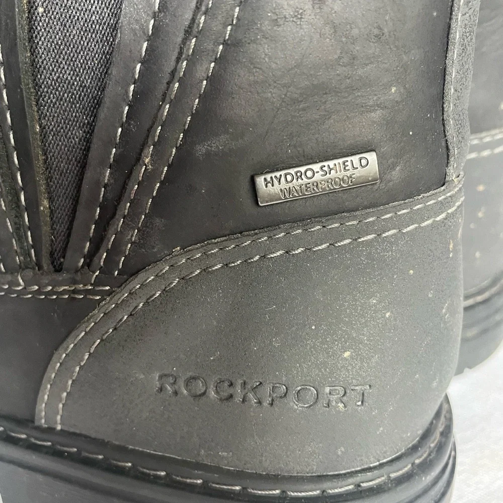 Rockport Men's Black Chukka Chelsea Boots size 11